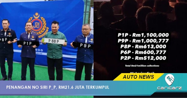 Bidaan P1P Cecah RM1.1 Juta! Ini Senarai Nombor Plat Siri P_P Paling Mahal