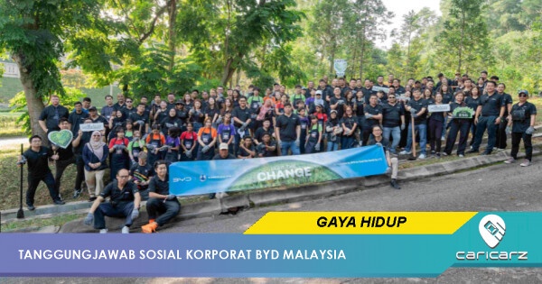 Program CSR BYD Malaysia: Inisiatif Penanaman Pokok Light the Change dan Bantuan Kemanusiaan Sandakan
