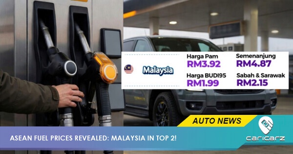Infographic Reveals Which ASEAN Country Has The Cheapest Fuel (Spoiler: Malaysia Is In The Top 2!)