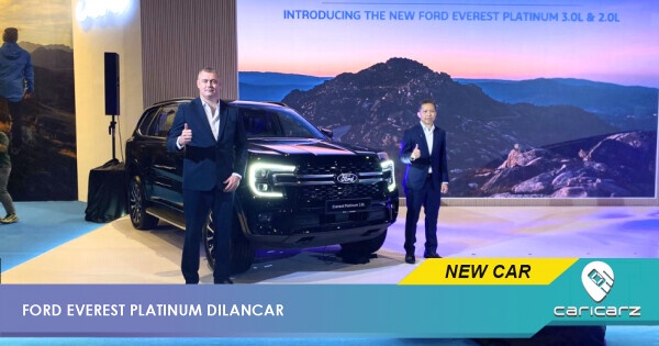 Bukan Biasa-Biasa! Ford Everest Platinum 3.0L V6 Kini Di Malaysia, SUV Paling Berkuasa Dalam Kelasnya