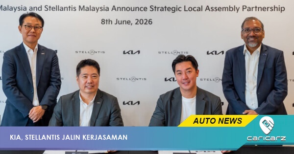 Kia, Stellantis Jalin Kerjasama Bagi Pemasangan Tempatan