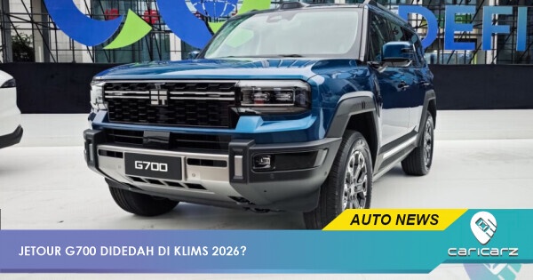 KLIMS 2026: Jetour G700 Malaysia Bakal Buat Kemunculan Di KLIMS 2026