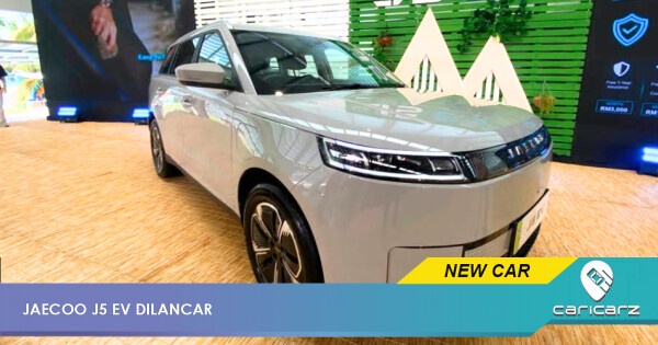 JAECOO J5 EV Dilancar: SUV Elektrik CKD RM118,800
