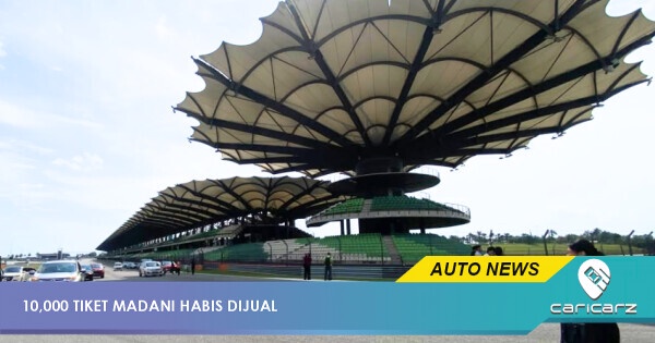GP Bahrain 2026: 10,000 Tiket MADANI Habis Dijual