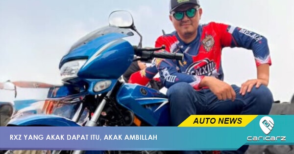 Cabutan Bertuah Menang RXZ - Dr Akmal Benarkan Makcik Simpan Motor