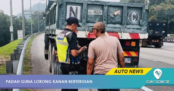 33 Lori 'Kuasai' Lorong Kanan Disaman