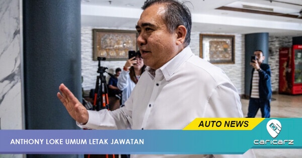 Isu Najib: Anthony Loke Letak Jawatan
