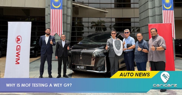 Why Is Malaysia's Finance Ministry Testing A GWM WEY G9? Here's What We Know