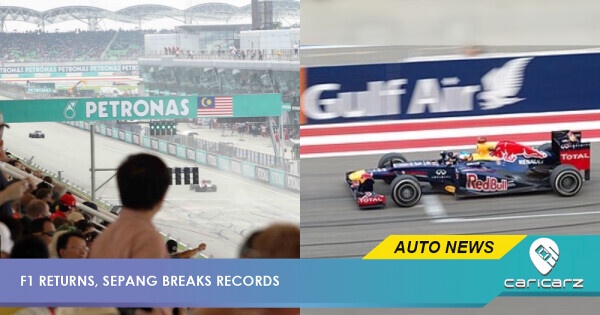 F1 Disappeared From Sepang For 9 Years. It Came Back And Immediately Broke A Record