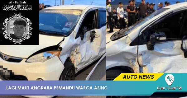 Remaja 15 Tahun Maut Kemalangan: Pemandu Warga Pakistan Direman