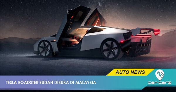 Berapa Harga Tempahan Tesla Roadster?