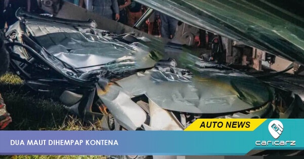 Anak Beranak Maut Dihempap Kontena