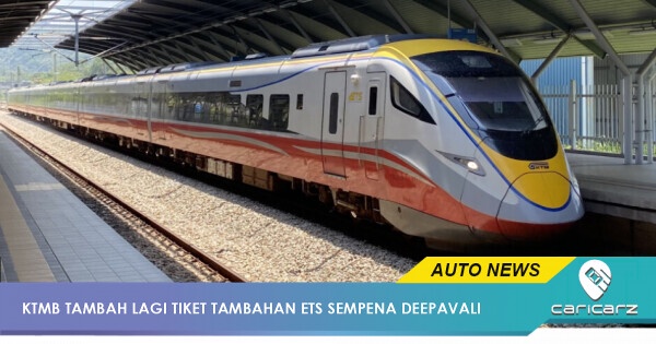11,888 Tiket Extra KTMB Deepavali: Laluan Mana Yang Terlibat