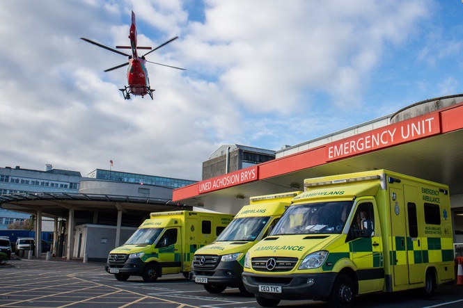 Dozens believed injured in bus crash on major Welsh road