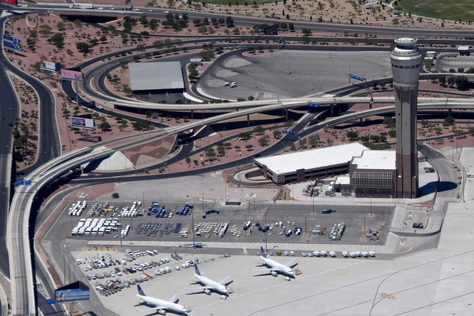 Private jet involved in crash at Las Vegas airport – what we know