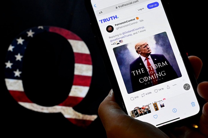 Trump elevates QAnon conspiracy theory in late-night Truth Social post