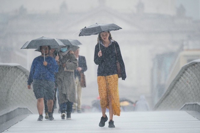 When and where ‘intense’ thunderstorms will hit UK causing travel disruption