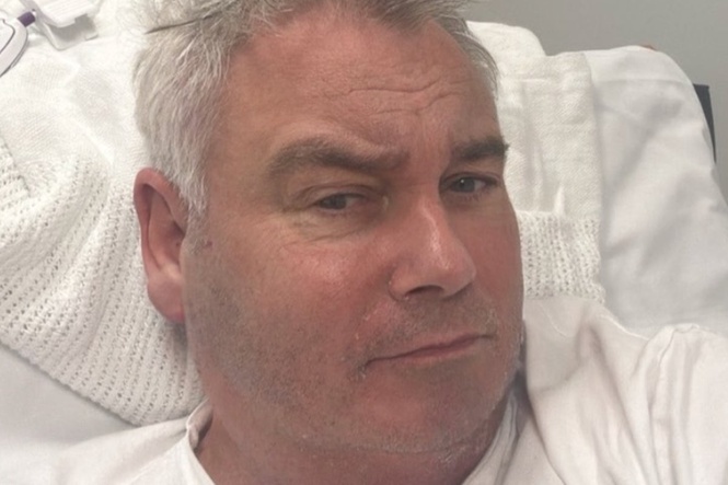 Eamonn Holmes shares update on stroke recovery after missing awards ceremony