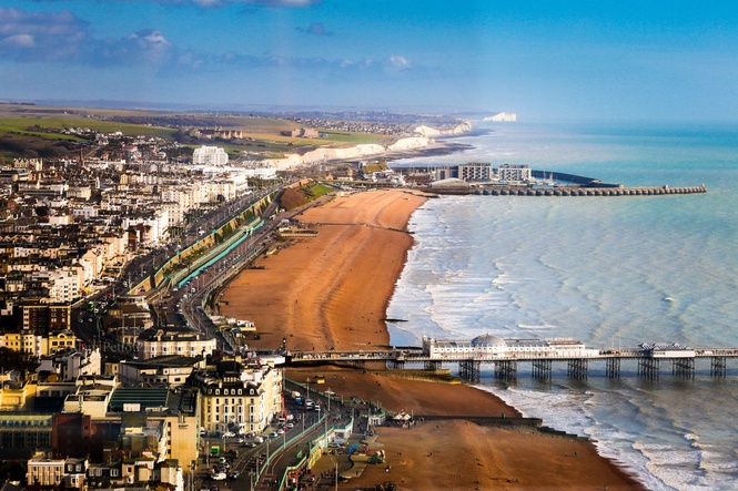 Man, 28, arrested on suspicion of raping woman on Brighton beach
