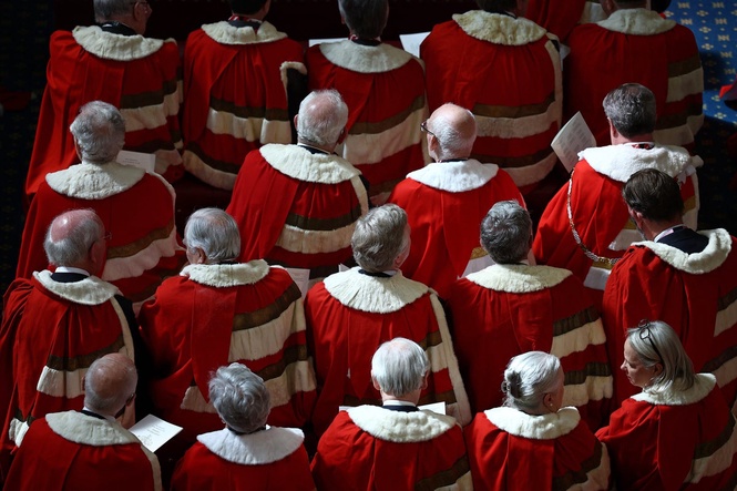 Centuries-old tradition ends as hereditary peers leave House of Lords