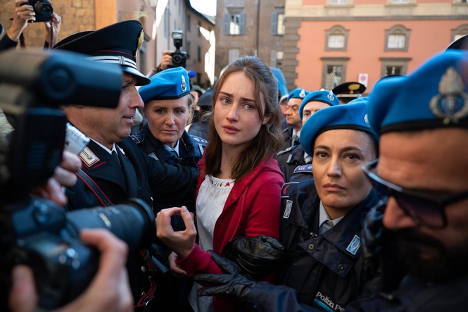 The Twisted Tale of Amanda Knox review – Unusually bubbly drama offers no closure