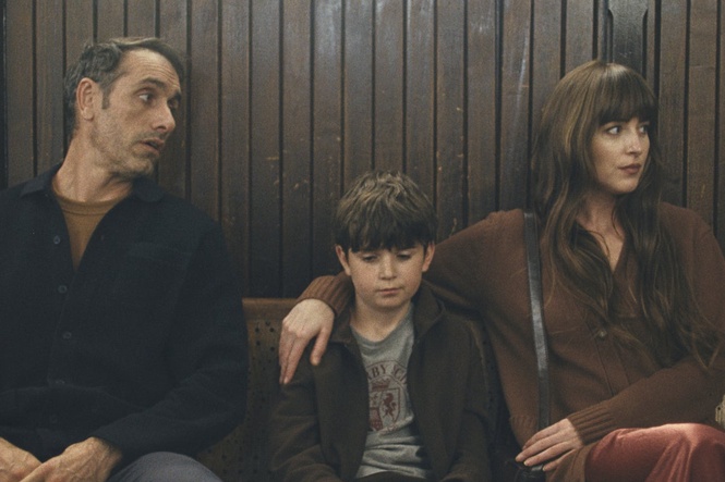 Splitsville review – Dakota Johnson’s star turn makes this open marriage comedy work