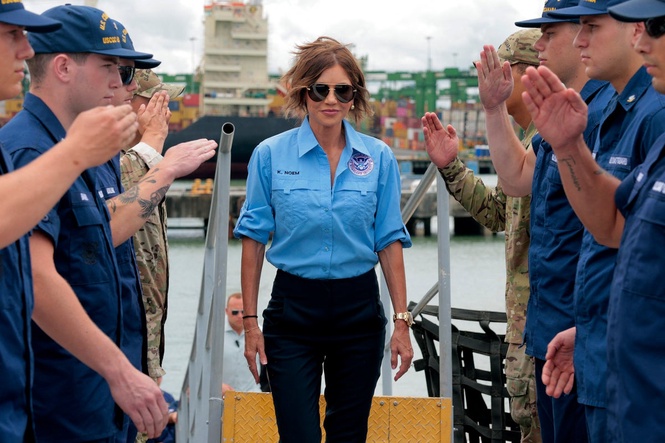 Kristi Noem continues to live in Coast Guard home despite being fired as DHS secretary