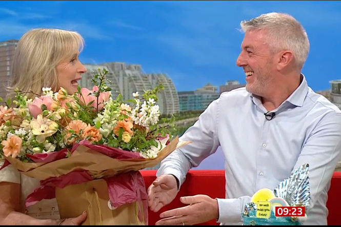Carol Kirkwood’s husband makes sweet gesture during her final BBC appearance