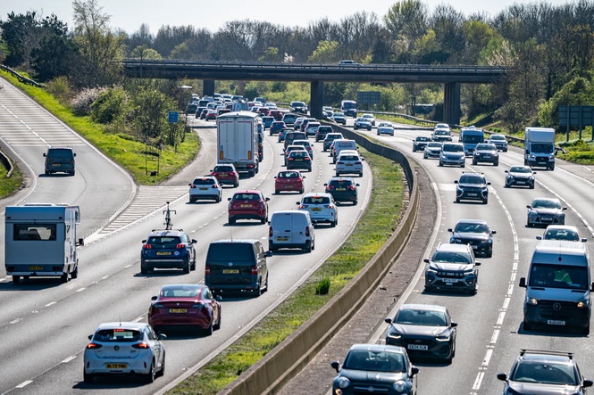Easter traffic gridlock as crashes and queues spark UK motorway delays