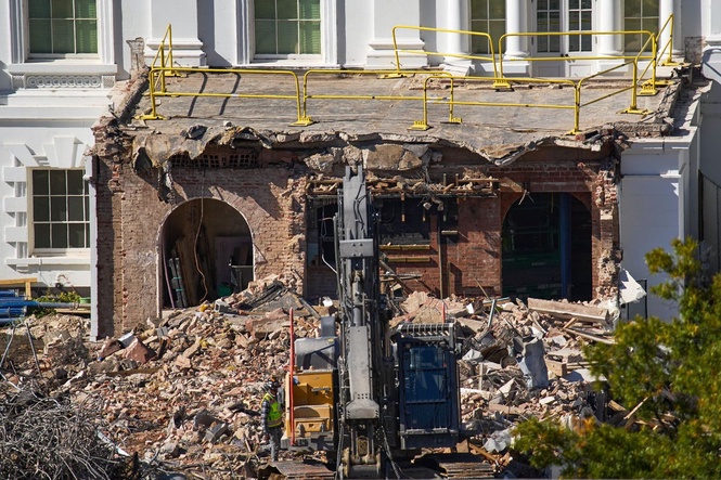 Court steps in over Trump’s White House ballroom construction