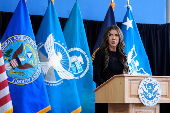 Kristi Noem’s first DHS meeting where she entered to ‘Hot Momma’ was like being in a South Park episode, staffers say