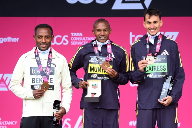 Britain’s Emile Cairess pulls out of London Marathon with injury