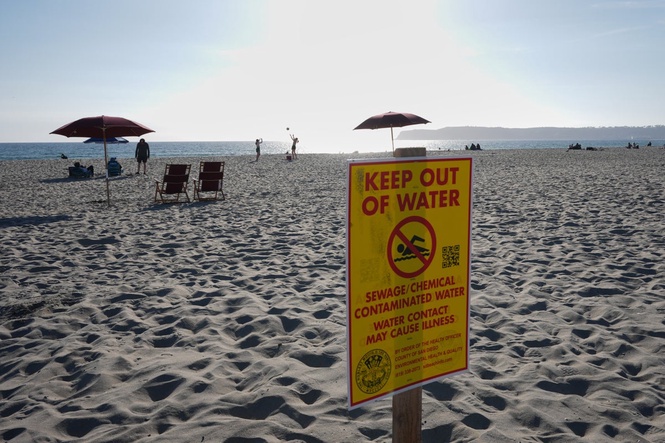 Some of California’s ritzy beaches have been overwhelmed by raw sewage and now spend half the year closed