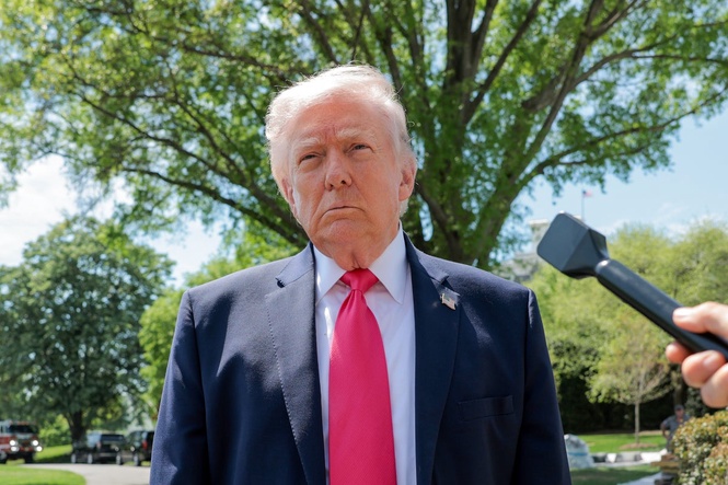 Trump claims gas prices are ‘not very high’ as he heads to Las Vegas for ‘tax day’ roundtable: Live updates