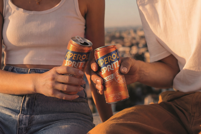Aperol Spritz launches ready-to-drink cans ahead of festival season