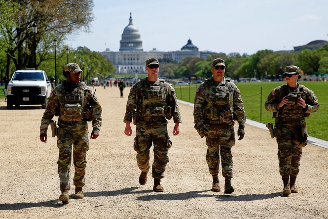 National Guard roams Washington with no end in sight to $1 million-per-day deployment