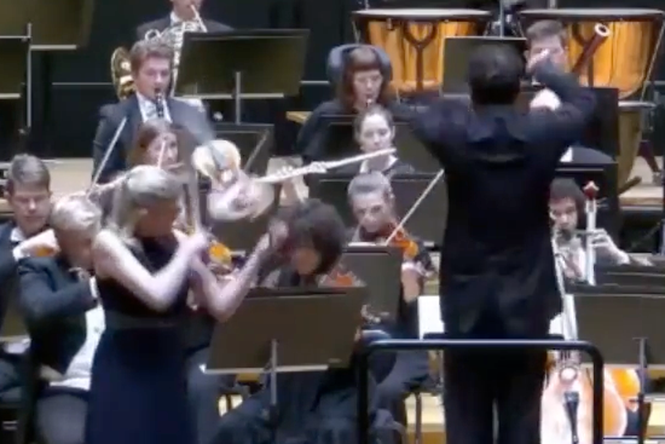 Conductor knocks £1m violin out of musician’s hands mid-performance