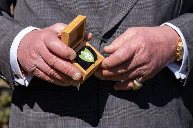 King given Blue Peter Green Badge in recognition of ‘amazing’ environmental work