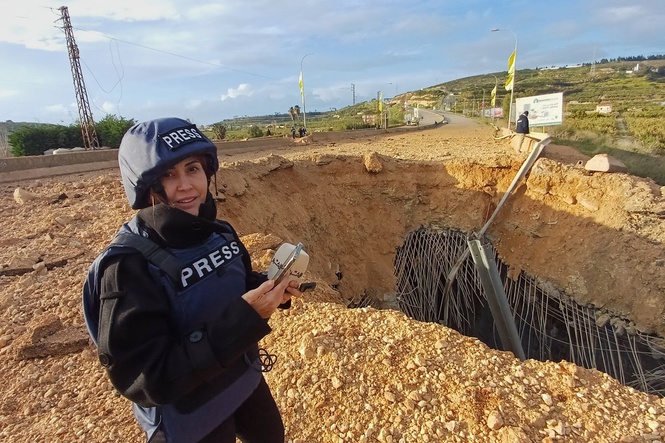 Lebanese journalist Amal Khalil killed in Israeli strike on a house where she took cover, paper says