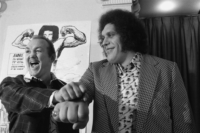 Wrestling legend Andre the Giant honored with tribute in beloved small town where he once lived
