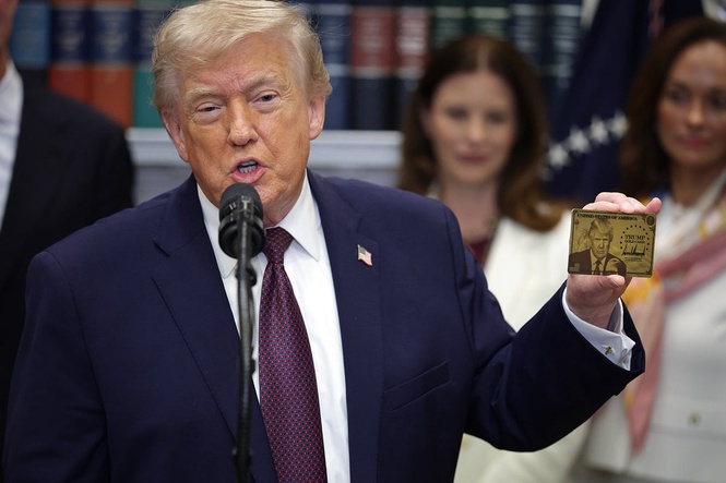 Trump promised his new ‘gold card’ visa would be a hit. Just one person has been OK’d