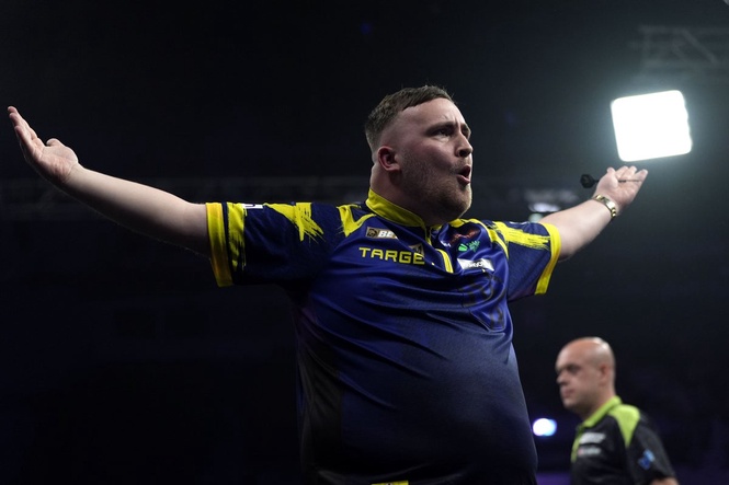 Luke Littler yet to speak to Gian van Veen after on-stage spat in Manchester