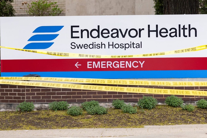 Chicago police officer killed in hospital shooting identified, second officer in critical condition