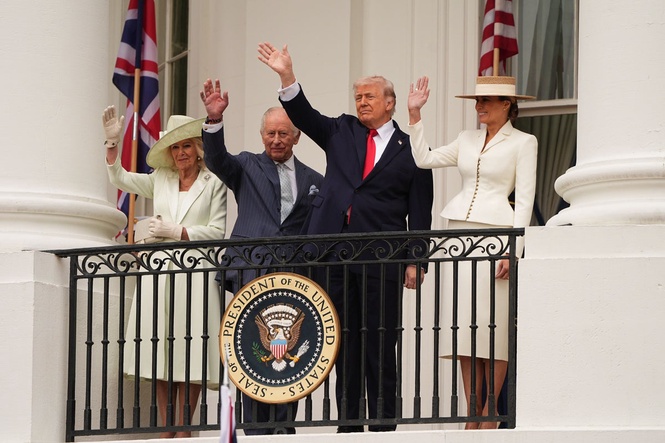 Trump welcomes King and shares hopes ‘special relationship’ will ‘always remain’