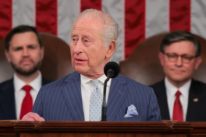 King Charles quotes Keir Starmer in speech to US Congress after harsh Trump criticism