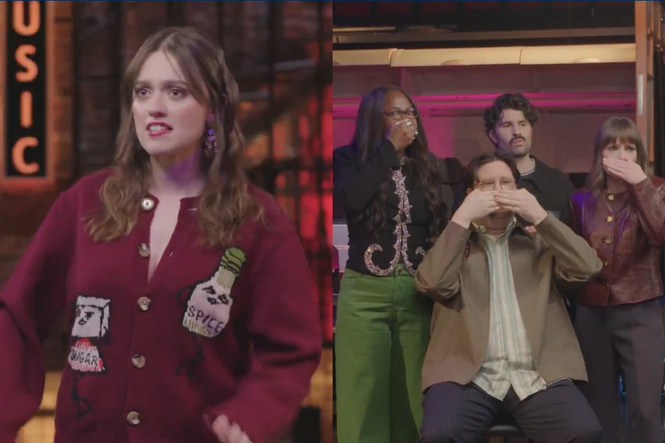 Aimee Lou Wood turns ‘mean’ SNL teeth joke on its head in promo for UK show