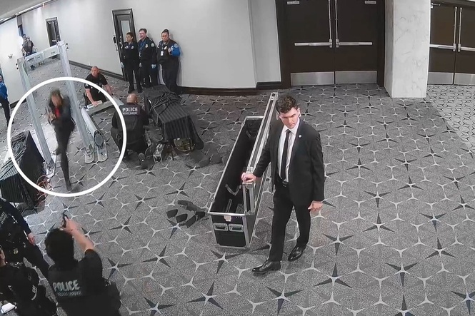 Prosecutors release video of armed suspect storming correspondents’ dinner