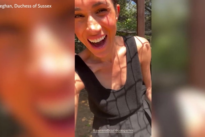 Princess Lilibet heard in new video as Meghan collects eggs from chickens at Montecito home