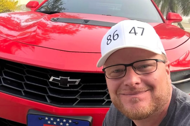 ‘Arrest us, I dare you’: Air Force vet selling ‘8647’ merch hits out over Comey indictment