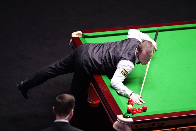 Mark Allen and Wu Yize level after longest frame in Crucible history